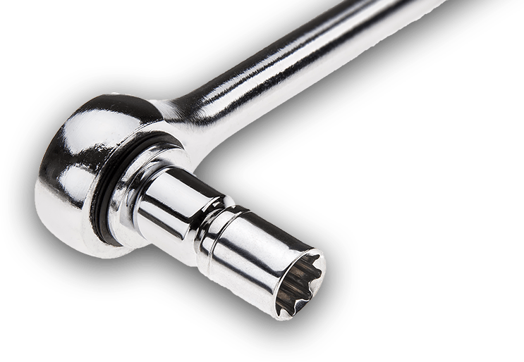auto repair silver socket wrench
