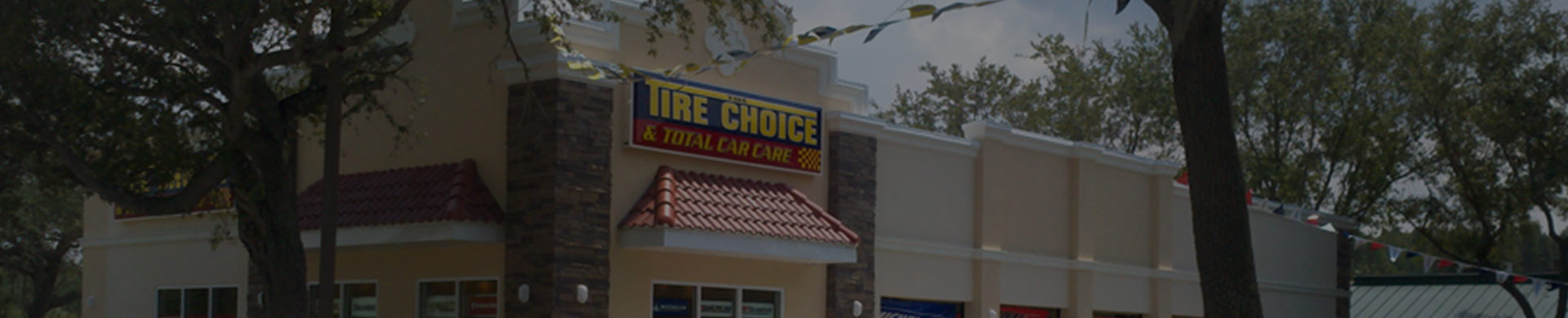 Tire Choice storefront background