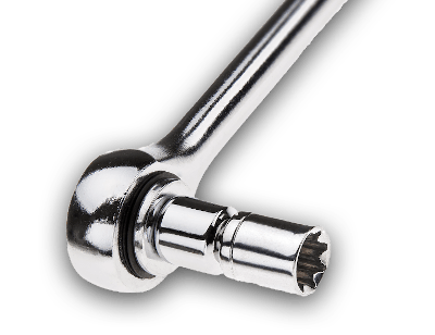 auto repair silver socket wrench